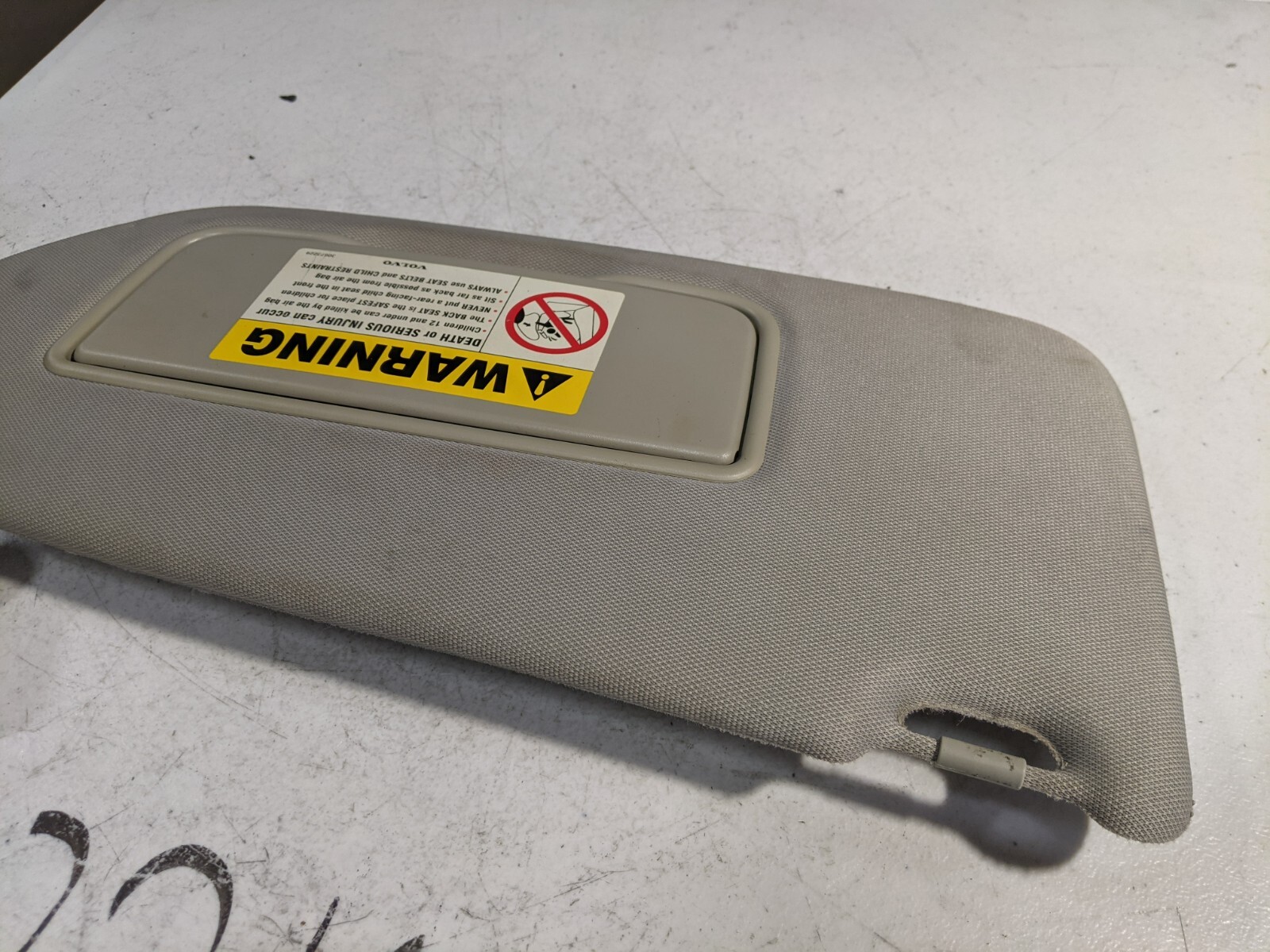 OEM VOLVO XC90 Right RH Passenger Side Sun Visor Sunvisor 30673230 - Image 5