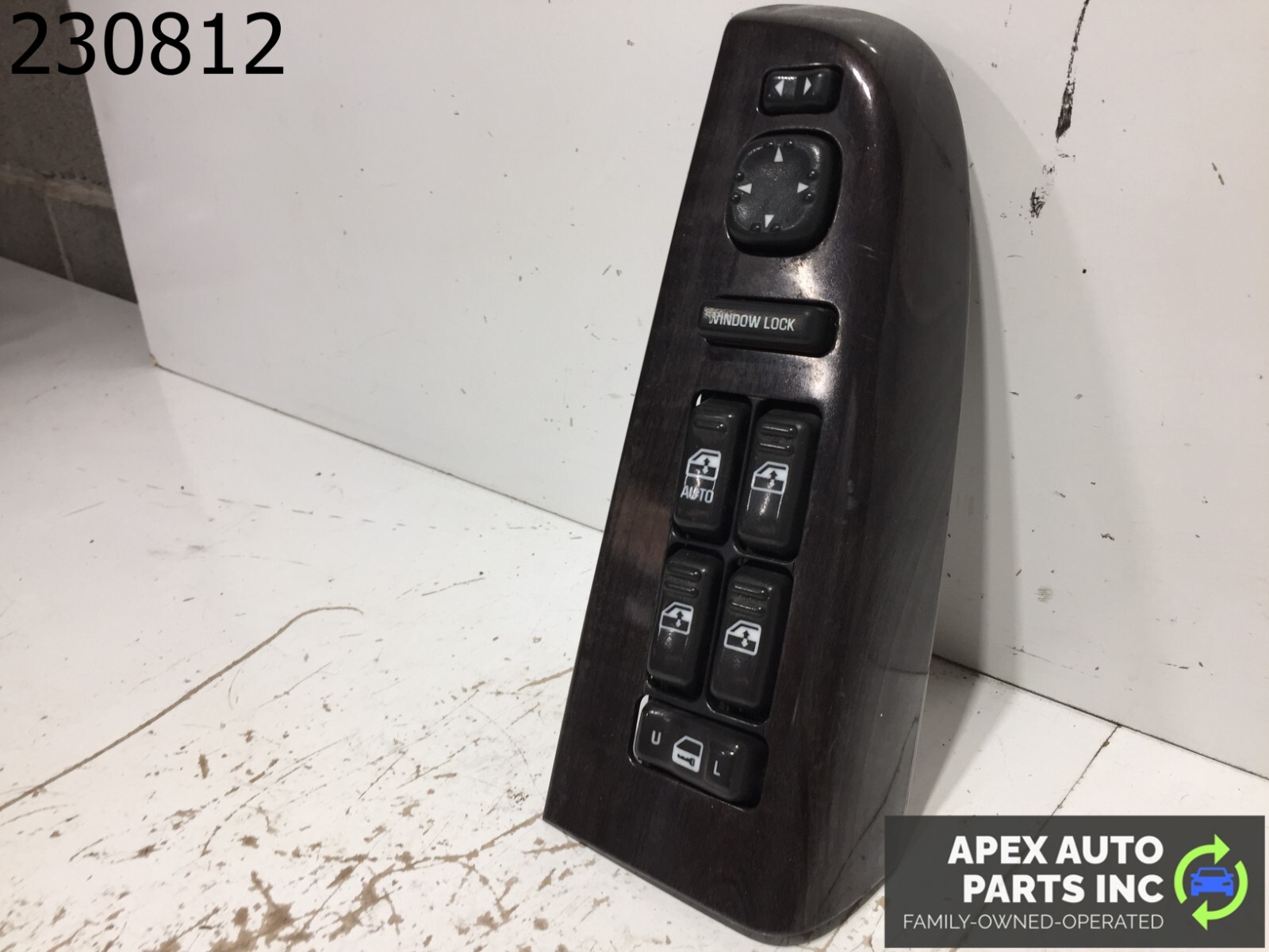 00 - 02 Escalade Suburban Tahoe Yukon Driver Master Window Lock Switch Neutral - Image 4