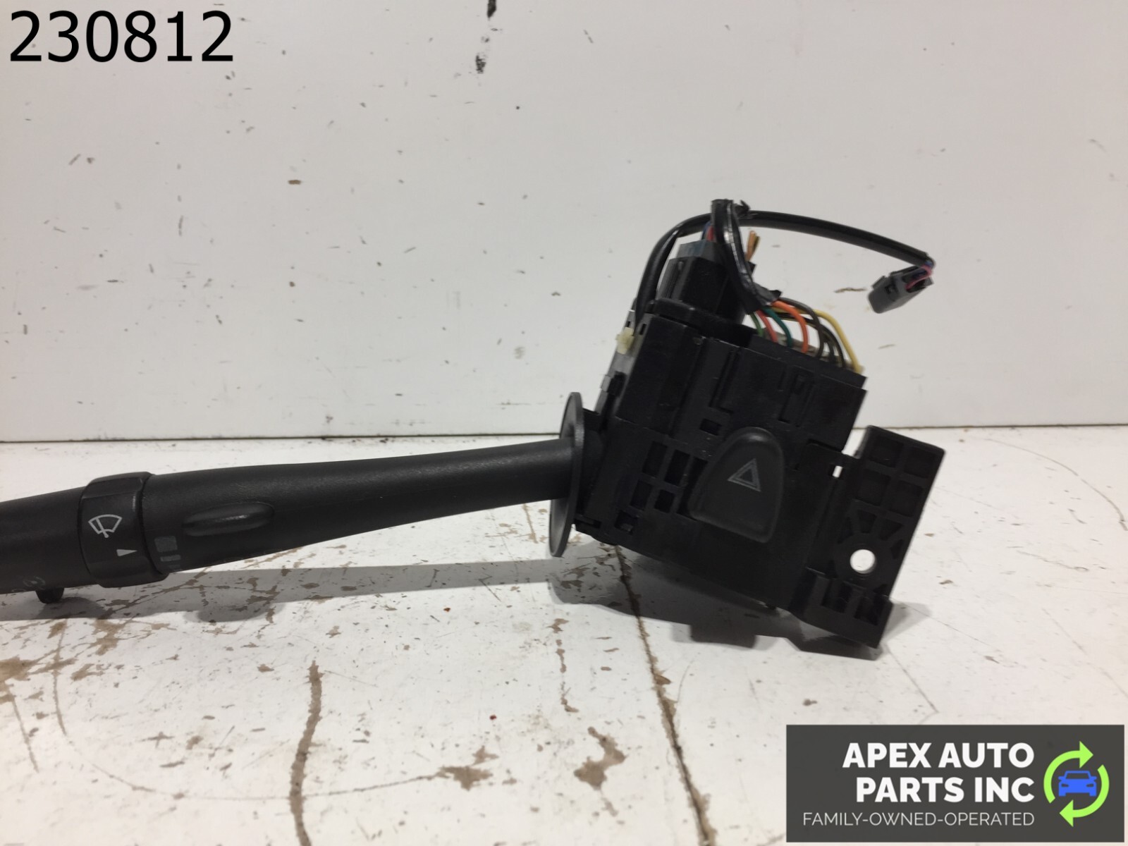 02-09 TRAILBLAZER COLUMN TURN SIGNAL WIPER HAZARD CONTROL SWITCH 12450067 - Image 6