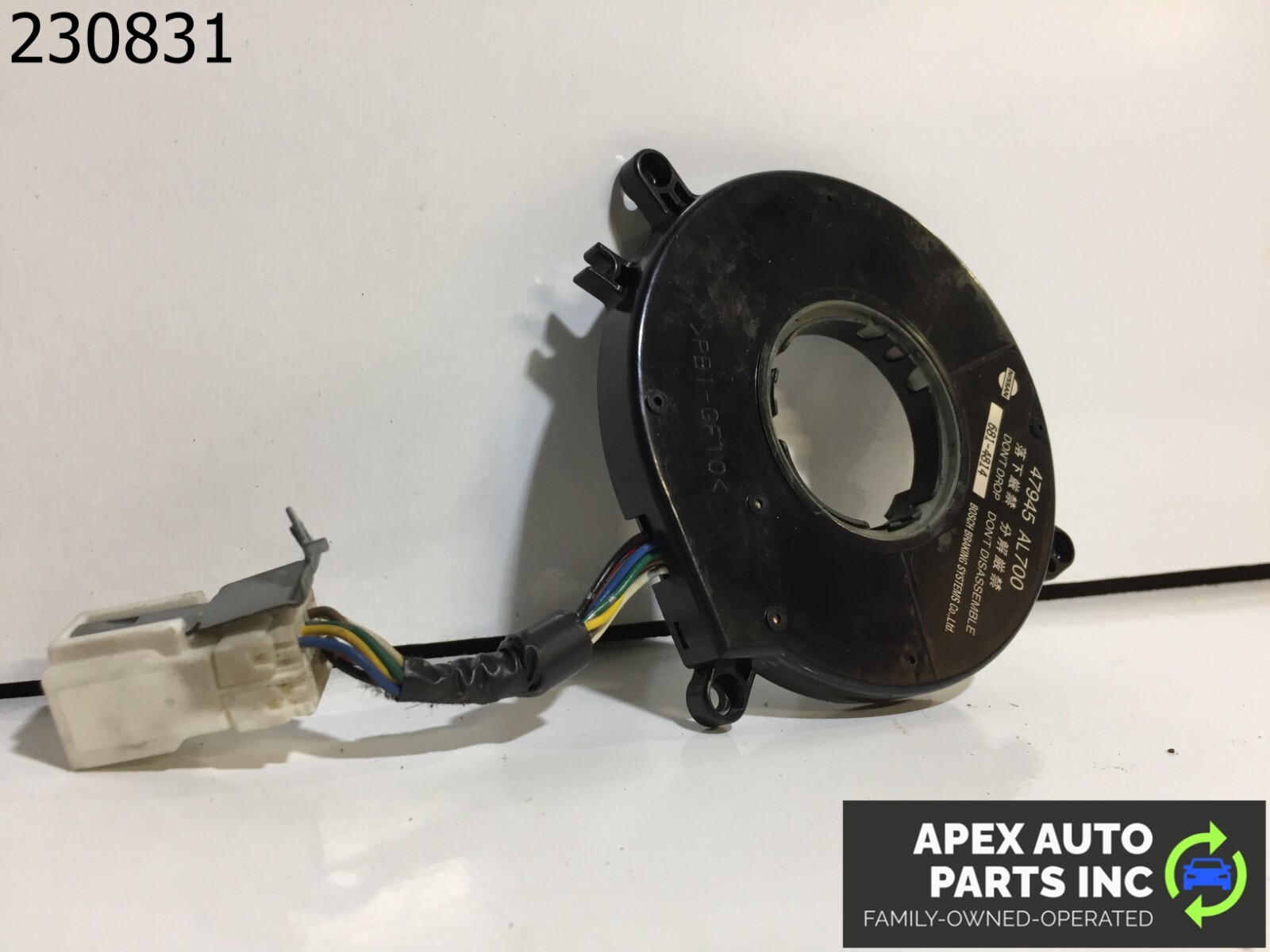 03-09 350Z Electronic Driver Column Steering Wheel Angle Sensor Assembly OEM OE - Image 3