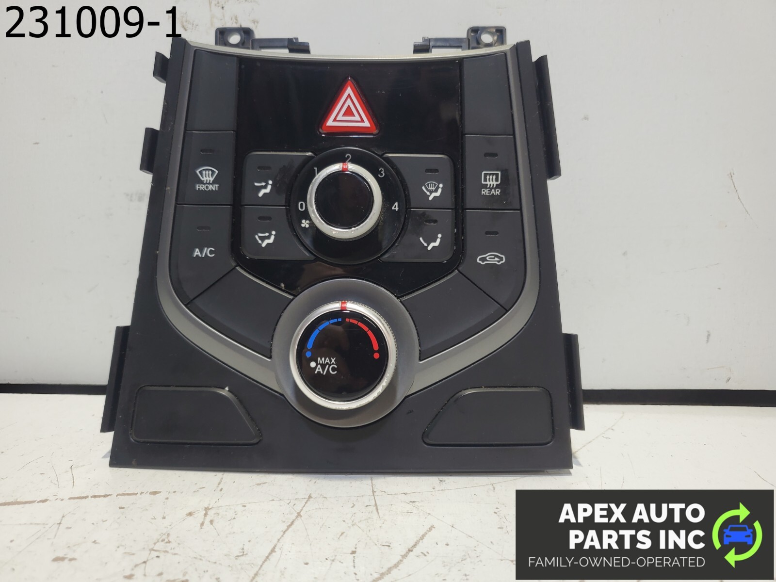 14-16 Elantra 97250-3XCC0 Climate Control Panel Temperature Unit A/C Heater - Image 3