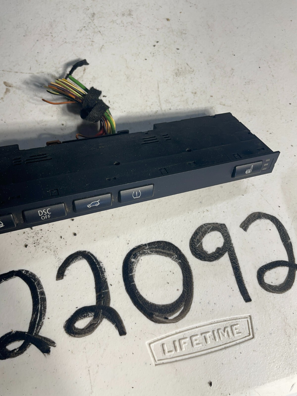 2000-2006 BMW X5 E53 FRONT CENTER DASH HEATED SEAT TAILGATE OPEN DSC SWITCH OEM - Image 4