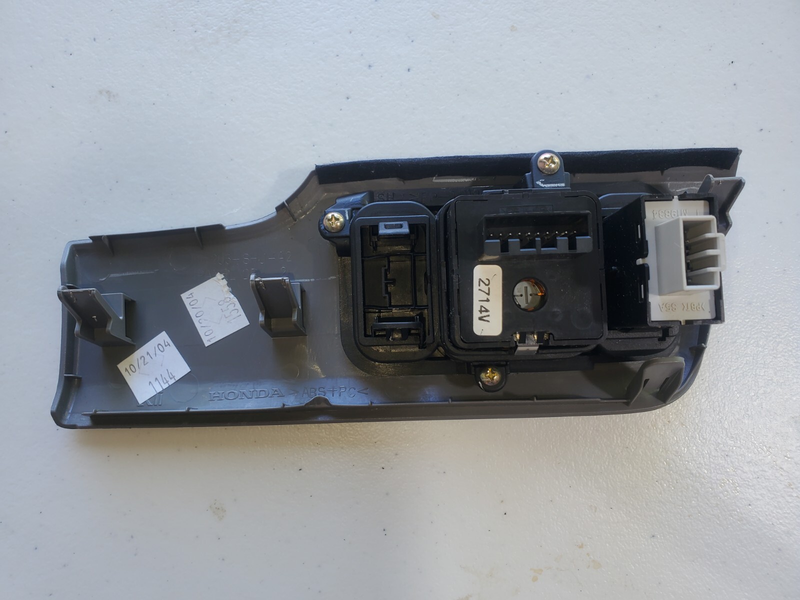 2005 06 07 08 09 10 HONDA ODYSSEY SUNROOF & SLIDING DOOR SWITCH W/ BEZEL OEM - Image 5
