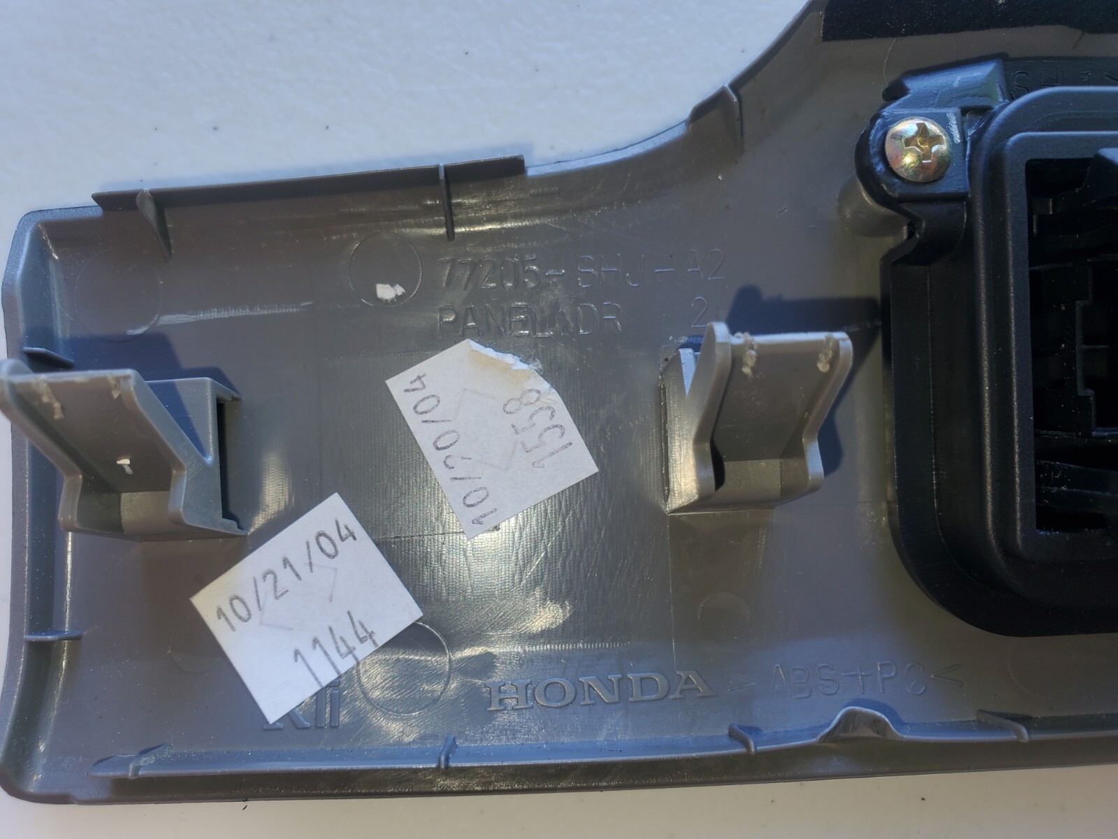 2005 06 07 08 09 10 HONDA ODYSSEY SUNROOF & SLIDING DOOR SWITCH W/ BEZEL OEM - Image 6