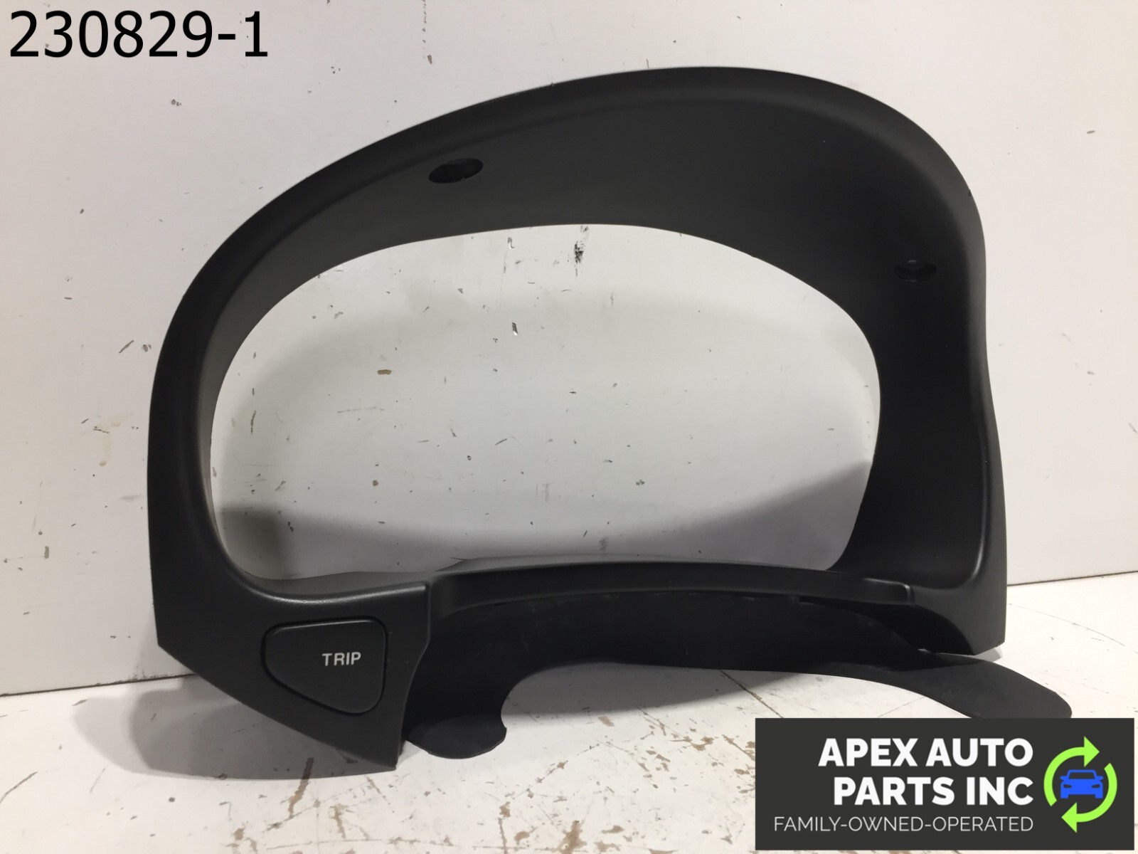 2006-2011 Hyundai Accent Instrument Cluster Gauges Speedo Bezel Black OEM 67326 - Image 3