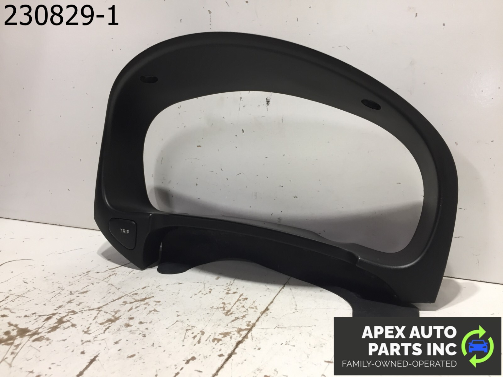 2006-2011 Hyundai Accent Instrument Cluster Gauges Speedo Bezel Black OEM 67326 - Image 4