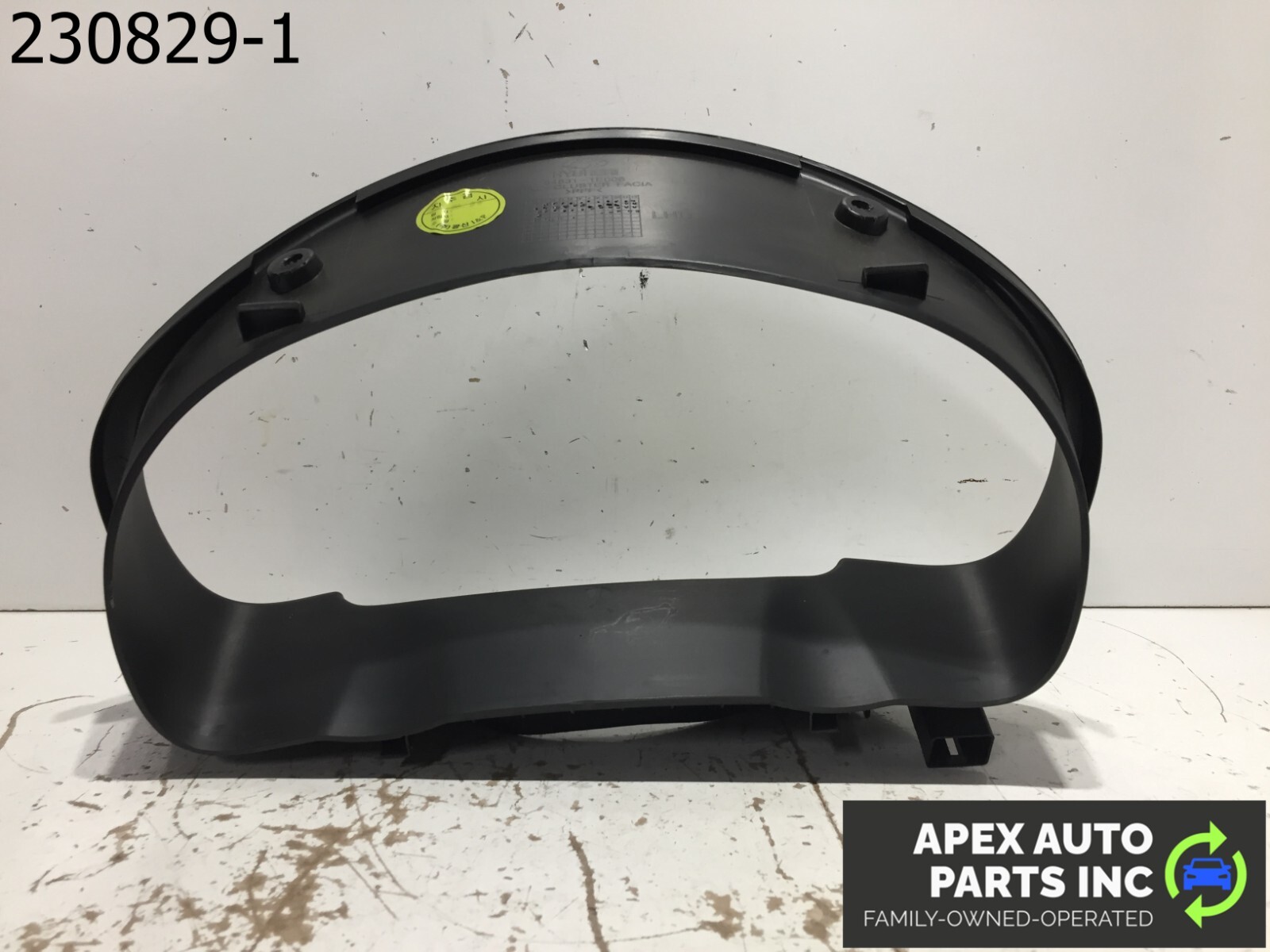2006-2011 Hyundai Accent Instrument Cluster Gauges Speedo Bezel Black OEM 67326 - Image 5