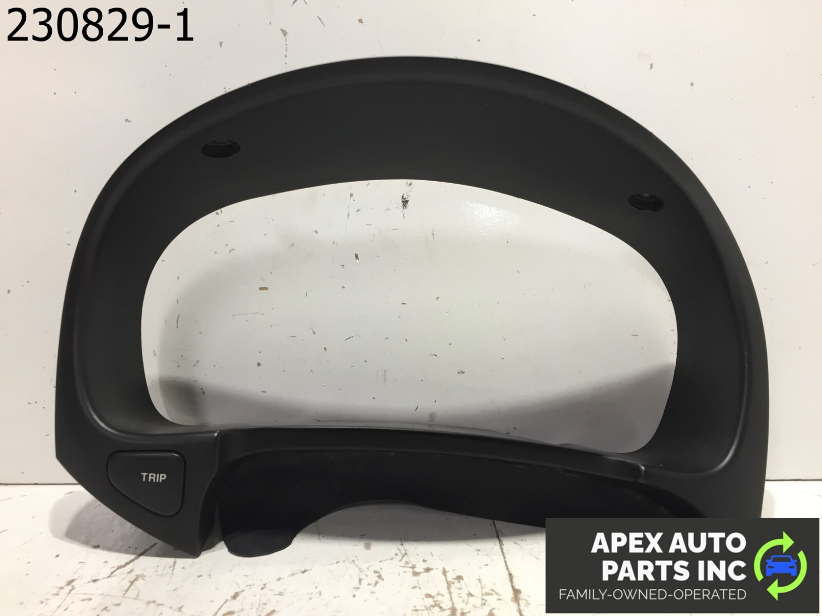 2006-2011 Hyundai Accent Instrument Cluster Gauges Speedo Bezel Black OEM 67326