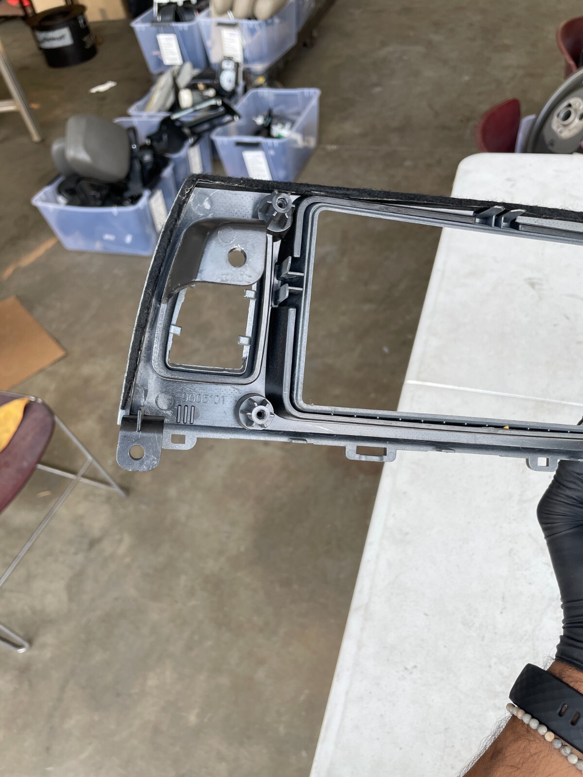 2007-2014V AUDI Q7 DASH INTRUMENT CLUSTER BEZEL 4L1 857 115 G - Image 11