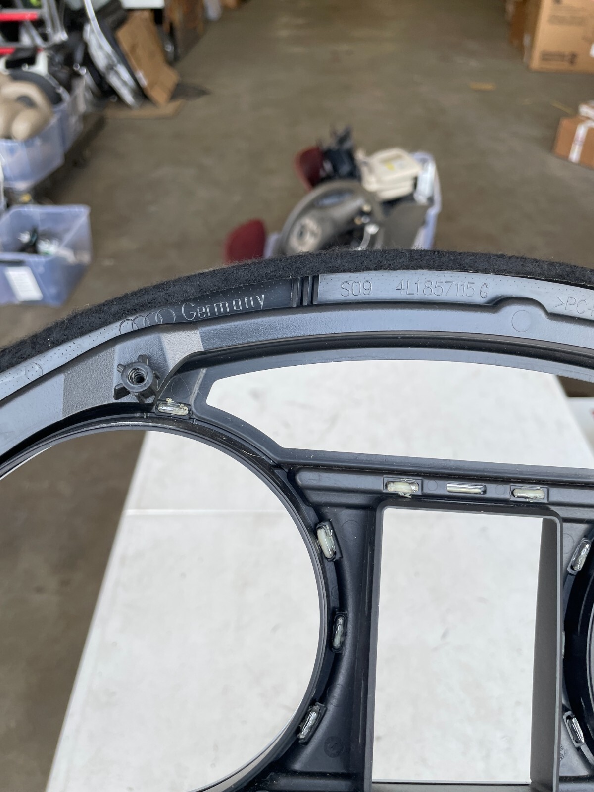 2007-2014V AUDI Q7 DASH INTRUMENT CLUSTER BEZEL 4L1 857 115 G - Image 13