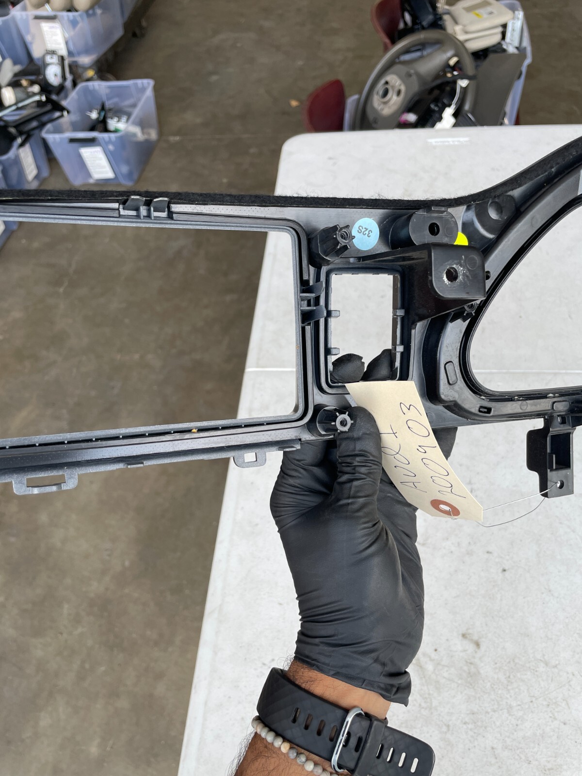 2007-2014V AUDI Q7 DASH INTRUMENT CLUSTER BEZEL 4L1 857 115 G - Image 10