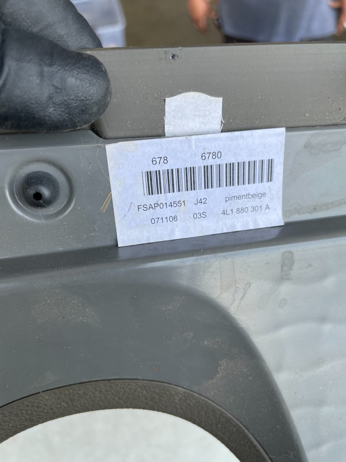 2007 - 2015 AUDI Q7 4L DASHBOARD KNEE TRIM COVER PANEL BEZEL DRIVER LEFT LH OEM - Image 9