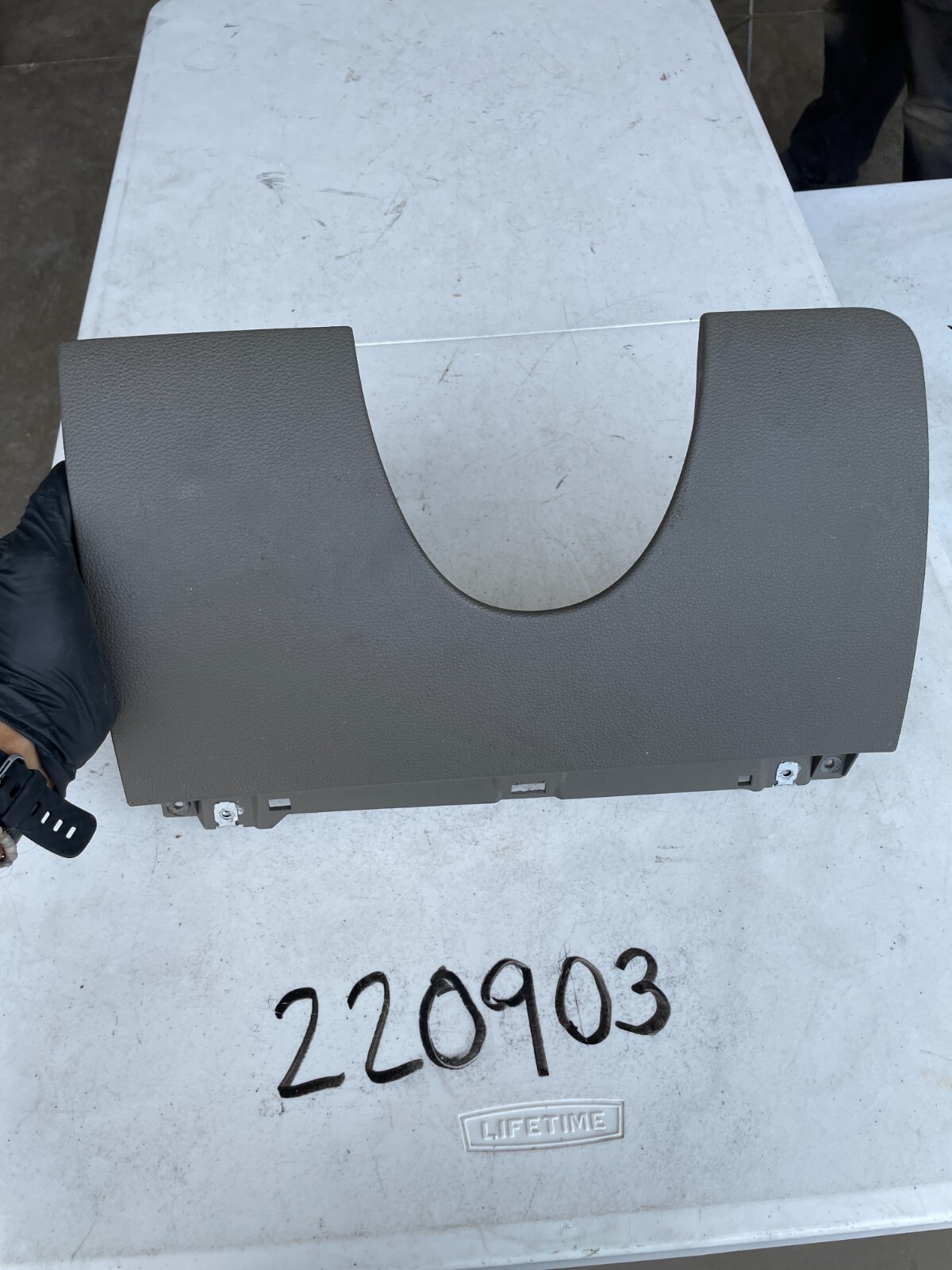 2007 - 2015 AUDI Q7 4L DASHBOARD KNEE TRIM COVER PANEL BEZEL DRIVER LEFT LH OEM