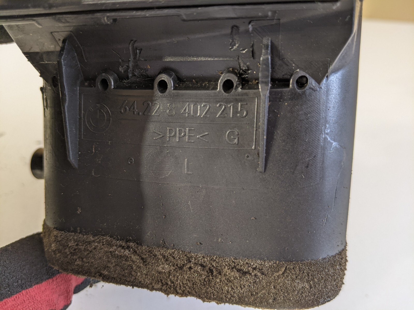 BMW 2000-2006 E53 X5 FRONT LEFT DASH BOARD A/C HEATER AIR DUAL AC VENT OEM - Image 7