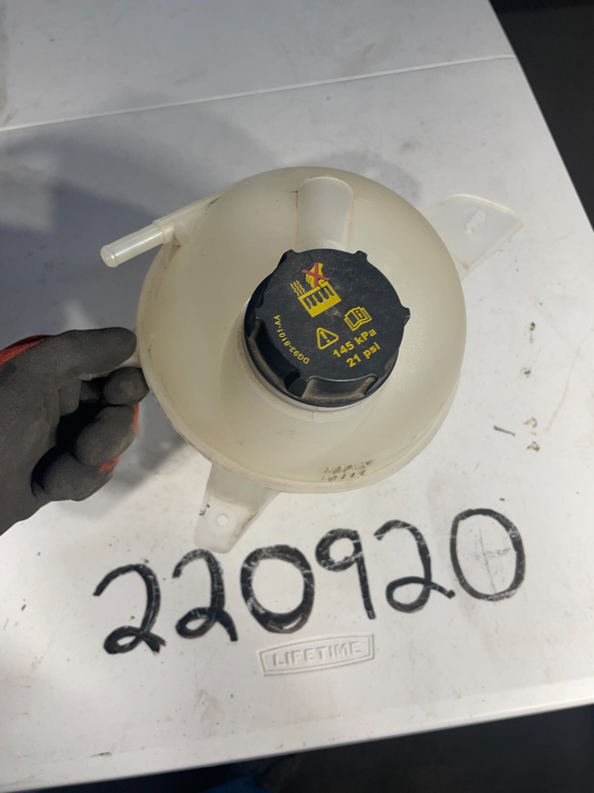 OEM 12-18 Ford Transit 3.7L Expansion Header Overflow Bottle BK218K218AG - Image 3