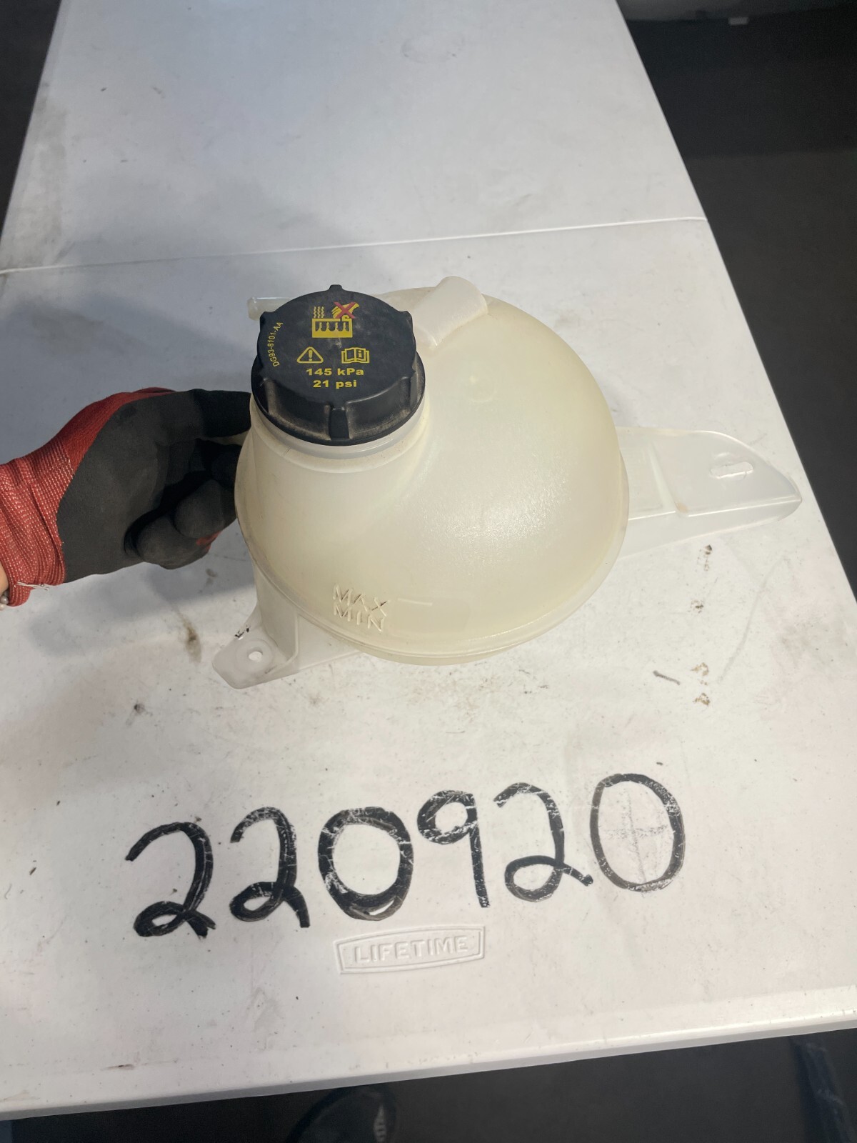 OEM 12-18 Ford Transit 3.7L Expansion Header Overflow Bottle BK218K218AG