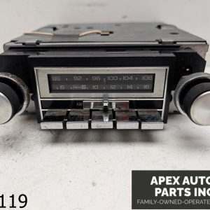 OEM 1978 Chevrolet Caprice 4.1L AM FM cassette Stereo Radio