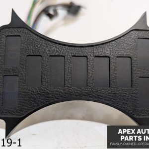 OEM 1980-1987 Jaguar XJ6 4.2L Vintage Cluster CENTER LIGHTING PANEL