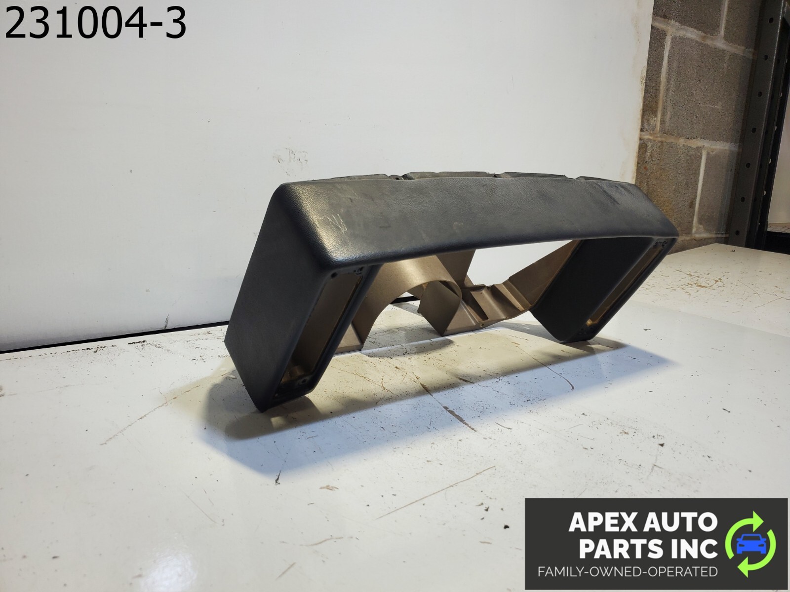 OEM 1984 Pontiac Fiero Gauge Speedometer Cluster Trim Bezel - Image 3