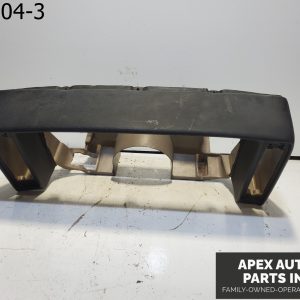 OEM 1984 Pontiac Fiero Gauge Speedometer Cluster Trim Bezel