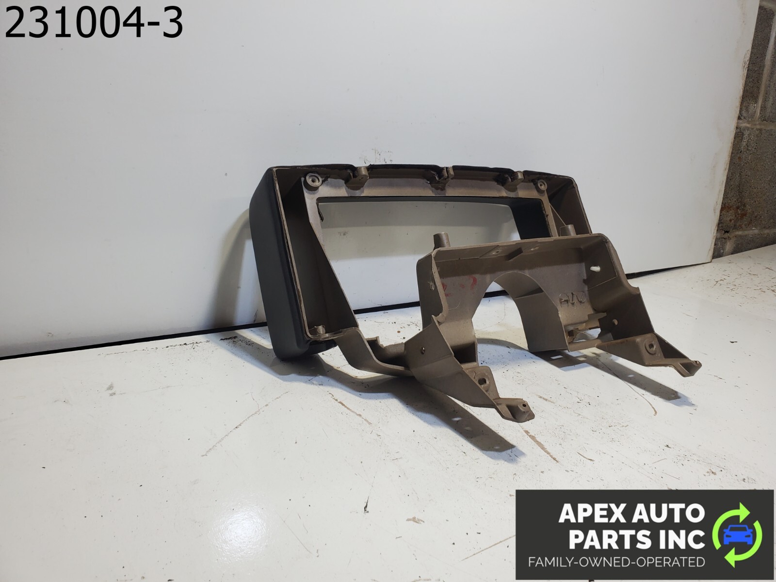 OEM 1984 Pontiac Fiero Gauge Speedometer Cluster Trim Bezel - Image 7