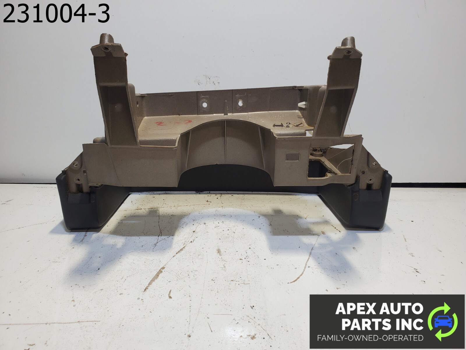 OEM 1984 Pontiac Fiero Gauge Speedometer Cluster Trim Bezel - Image 9