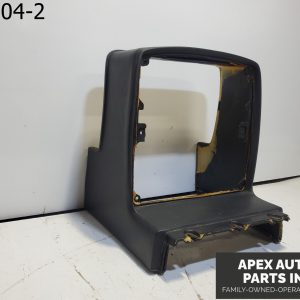 OEM 1984 Pontiac Fiero RADIO DASH BEZEL SURROUND OEM Black Ebony