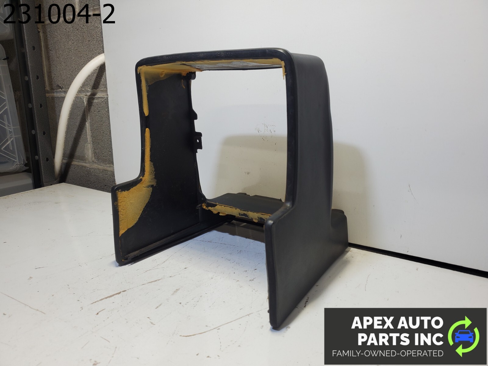 OEM 1984 Pontiac Fiero RADIO DASH BEZEL SURROUND OEM Black Ebony - Image 5