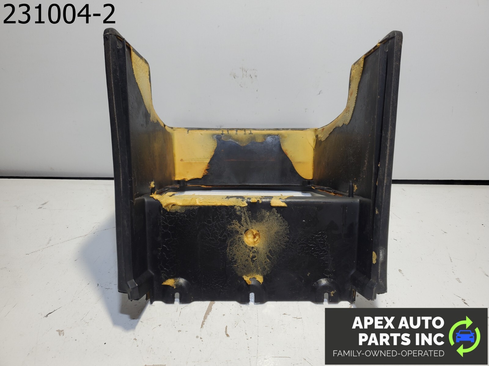 OEM 1984 Pontiac Fiero RADIO DASH BEZEL SURROUND OEM Black Ebony - Image 8