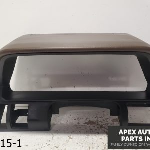 OEM 1986-1989 Honda Accord 2.0L Gauge Cluster Speedometer Bezel Cover Surround
