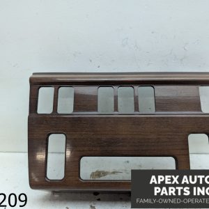 OEM 1986 Mercedes 300E 3.0L Center climate control Wood Dash bezel Panel