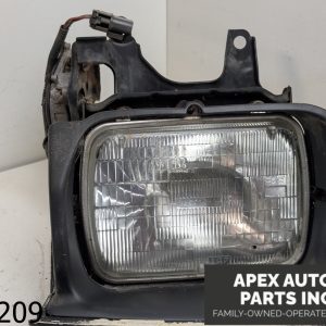 OEM 1988 Nissan Pulsar NX Driver Side Left LH Headlamp Lens Light Headlight