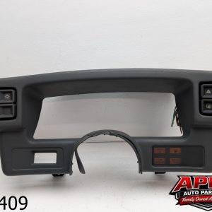 OEM 1989 Ford Mustang 2.3L DASH SPEEDOMETER INSTRUMENT GAUGE CLUSTER BEZEL TRIM
