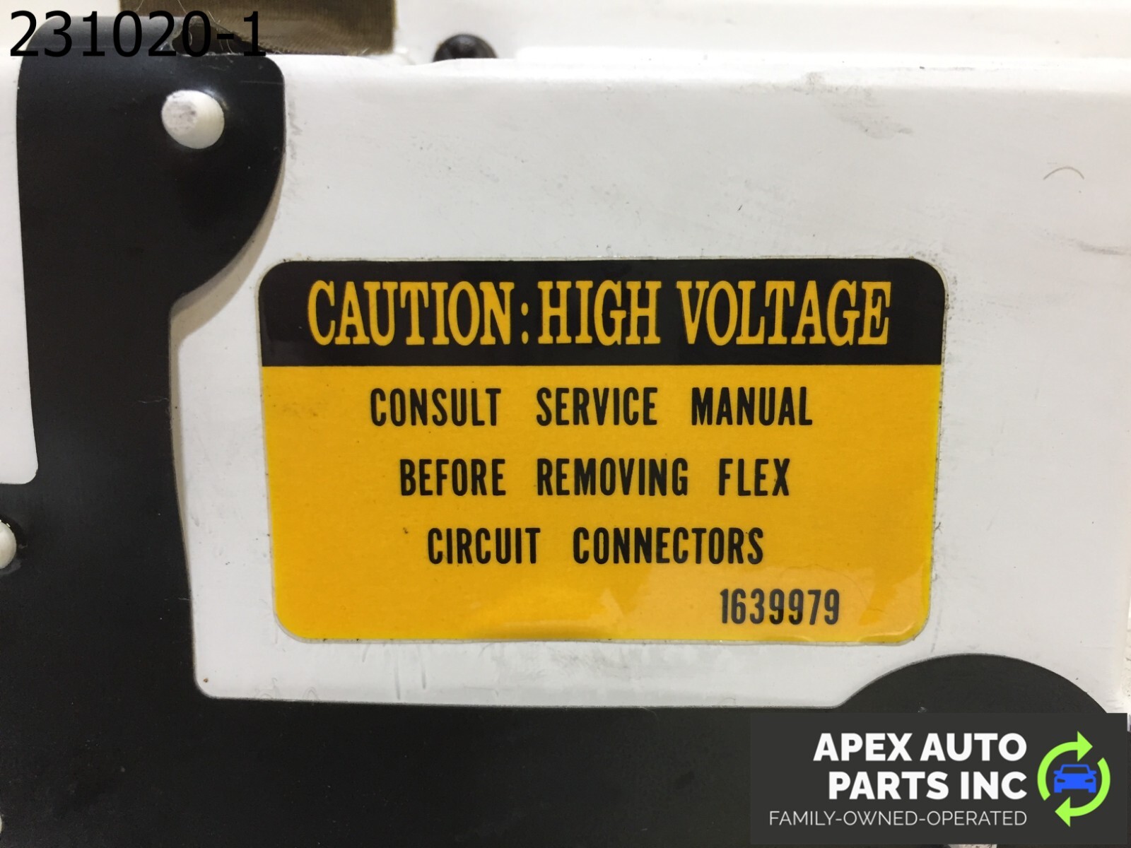 OEM 1990 Cadillac Allante Digital Instrument Cluster - Image 8