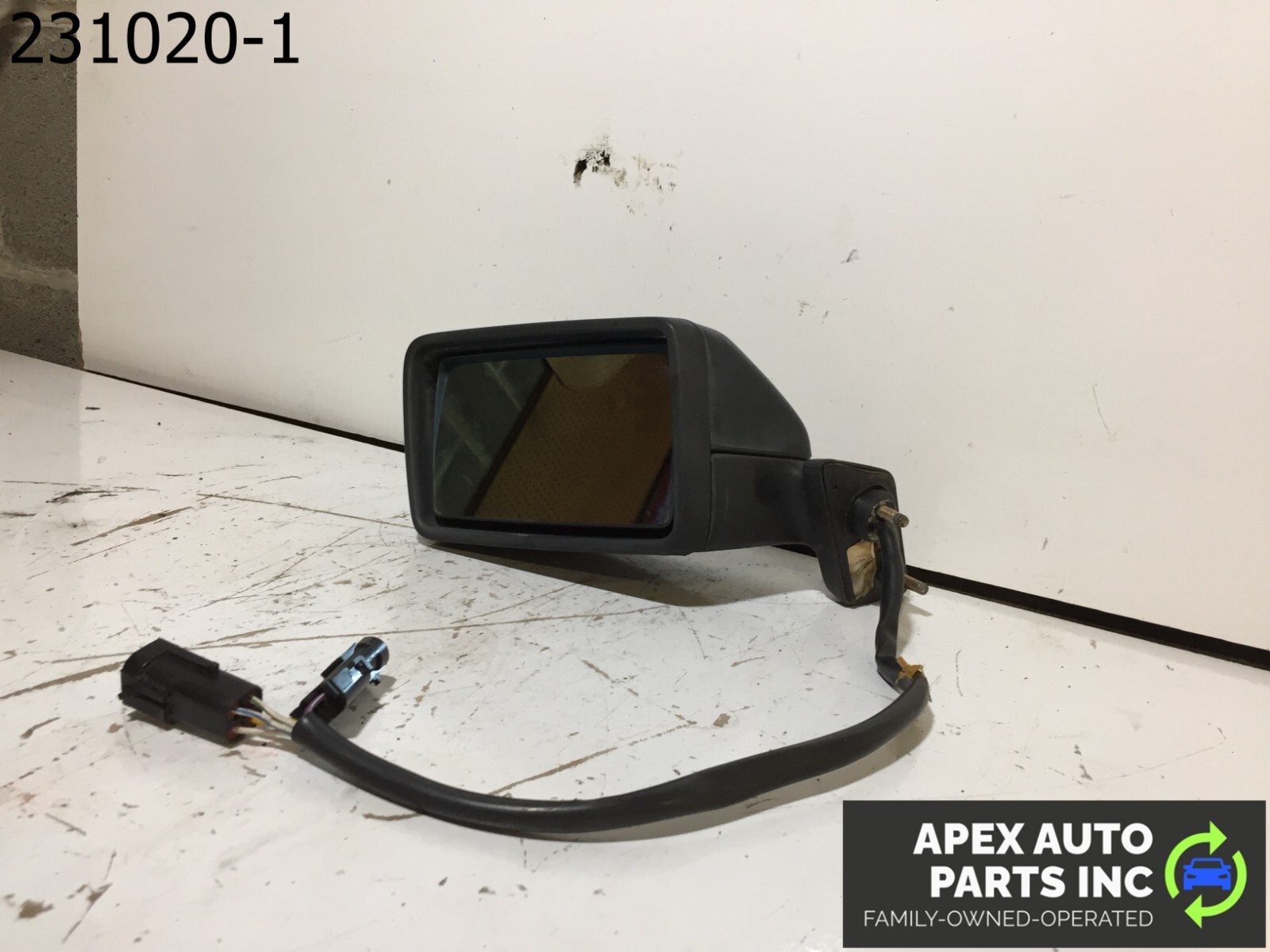 OEM 1990 Cadillac Allante Driver Side View Mirror Power Heated - Image 3