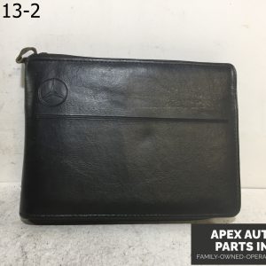 OEM 1995 Mercedes C220 Owner's Manual Book Case Black GENUINE
