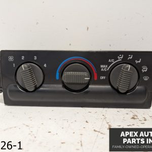 OEM 1998-2003 Chevrolet S-10 4.2L AC Heater Climate Control Switch