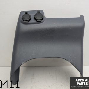 OEM 1998 Toyota Tacoma 2.4L LOWER DASH TRIM BEZEL WITH 12V OUTLETS gray
