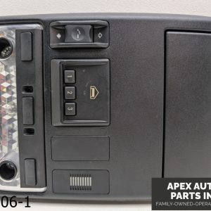 OEM 2000-2003 BMW X5 Front Overhead Console Over Head Dome Light Control Unit
