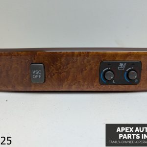 OEM 2001-2003 Lexus LS 430 4.3L VSC, Seat Heater and Traction Switch