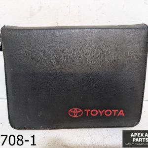 OEM 2001-2003 Toyota Prius 1.5L LEATHER CASE MANUAL OPERATORS GUIDE USER GUIDE