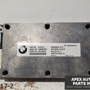 OEM 2001-2005 BMW 745i TELEPHONE CAR PHONE TRANSMITTER RECEIVER MOTOROLA MODULE