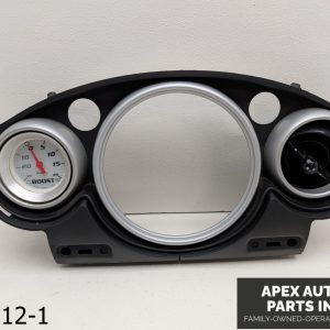 OEM 2002-2004 Mini Cooper S SPEEDOMETER AIR VENT CHROME BEZEL TRIM COVER W Gauge