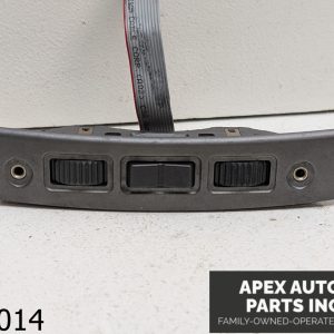 OEM 2002-2005 BMW 745Li 4.4L center console aux input switch bezel