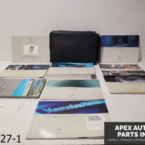 OEM 2003-2009 Mercedes E350 3.5L Owner's Manual Book Case Black