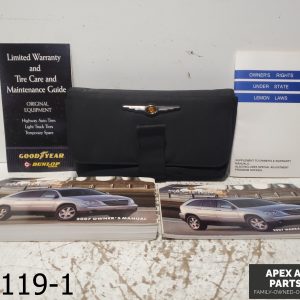 OEM 2004-2008 Chrysler Pacifica 4.0L CLOTH CASE OWNERS MANUAL OPERATORS GUIDE