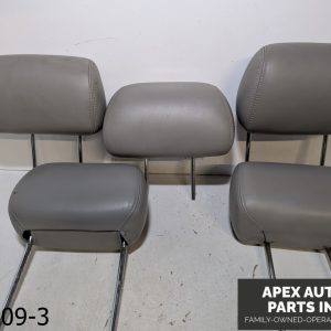 OEM 2004-2009 Cadillac SRX 4.6L RH LH CENTER FRONT REAR LEATHER HEADREST SET