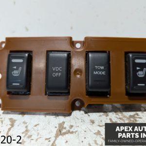 OEM 2004-2010 Infiniti QX56 5.6L LEFT RIGHT SEAT HEAT SWITCH TOW MODE VDC OFF