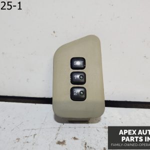 OEM 2004 Infiniti I35 FRONT LEFT DRIVER SEAT CONTROL SWITCH BUTTON BEIGE