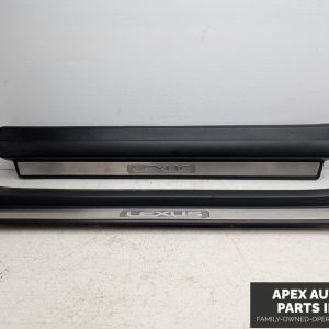 OEM 2004 Lexus LS430 4.3L LEFT  FRONT REAR  DOOR SCUFF SILL PLATE TRIM PANEL SET